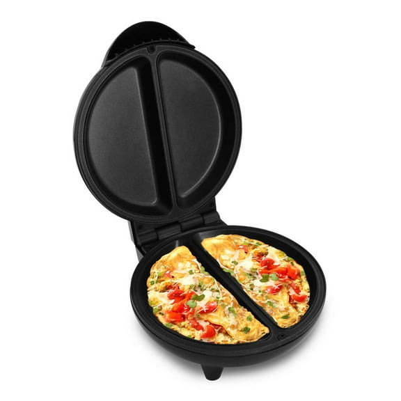 Elite Cuisine EOM055 Non-Stick Dual Omelet & Frittata  Maker