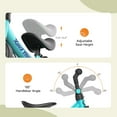 thumbnail image 5 of Besrey Toddler Tricycle with Push Handle for 1-5 Years Old Girls/Boys,Kids Bike Bicycles Child Trike,Green, 5 of 15