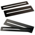thumbnail image 5 of HEATSHAKING Guitar Fret Tools 2Pcs Black Metal Fingerboard Guards 3.1x0.9x0.04in, 5 of 8