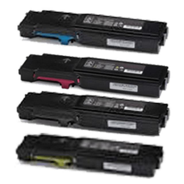 Zoomtoner Compatible XEROX 6655 Laser Toner Cartridge Set Black Yellow Magenta Cyan
