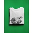 thumbnail image 3 of Common Frog Drawing Sweatshirt Women -Image by Shutterstock, Female 5X-Large, 3 of 4