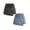 Black 1PCS & Blue 1PCS, variant on XEGLSBU 3 Pack Distressed Denim Skorts for Girls Button Front Washed Snowflake Design Casual Stretch Skirt Shorts for Little Girls Size 6-7 Years
