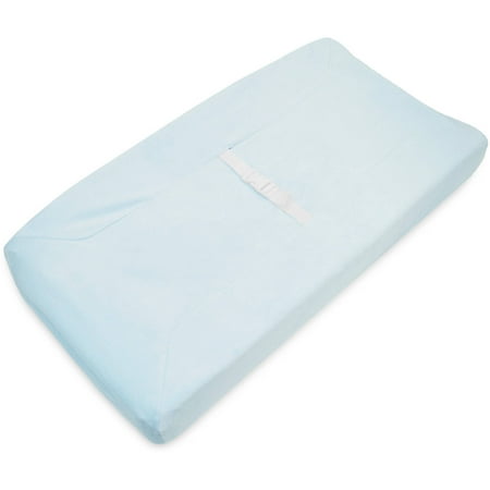 UPC: 0080074315002 | TL Care Inc Polyester Soft Fits Standard Changing Pad Diaper Changing Pad Cover Blue