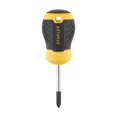thumbnail image 2 of Stanley Hand Tools Cushion Grip Stubby Screwdriver, Phillips Tip, 2 of 5