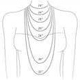 thumbnail image 4 of PORI JEWELERS 18K Solid Gold 1.8MM Cuban Curb Link Chain Necklace - Made In Italy, 4 of 5
