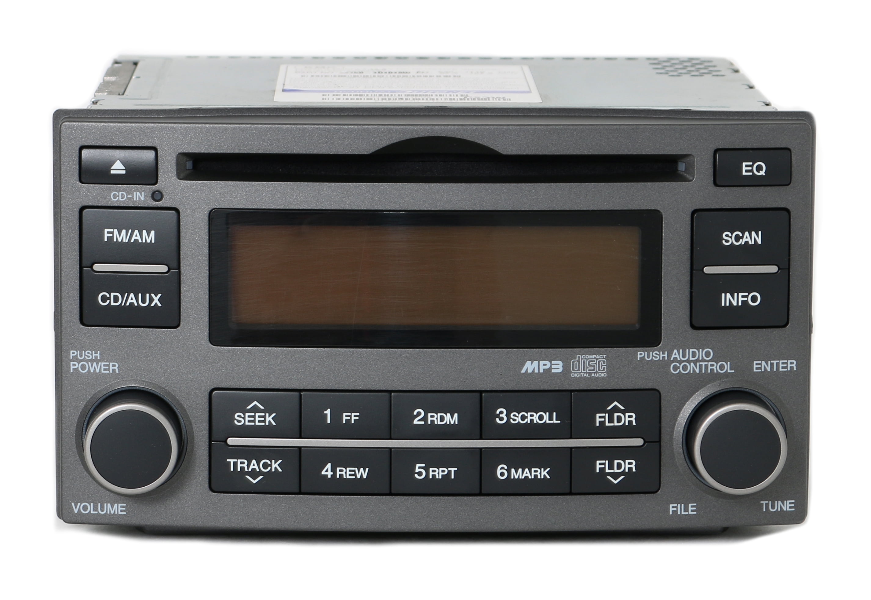 Restored 2008 Kia Rondo Crossover AM FM Radio mp3 CD Player 96150 ...