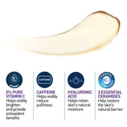 CeraVe Skin Renewing Vitamin C Eye Cream for Dark Circles and Puffiness, 0.5 fl oz