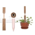 thumbnail image 3 of Soporte para plantas de coco desmontable, juego de postes para trepar, postes para trepar con musgo, postes para trepar con rosas verdes, 3 of 5