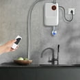 thumbnail image 2 of Autrinix Wall Mounted Instant Electric Water Heater, Energy Efficient 3000W Compact Heater with Remote Control, Adjustable Temperature, Waterproof Design for Home and Bathroom, 2 of 11