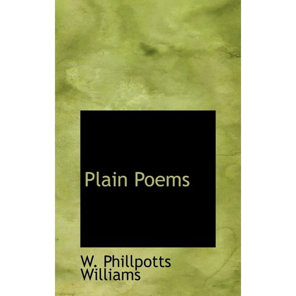 Plain Poems (Hardcover)
