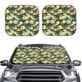thumbnail image 2 of Yiaed Sunflowers And Butterflies Print Car Front Windshield Sun Shade,Foldable Anti-UV Car Sunshade for Front Window for Most Vehicles-Medium, 2 of 5