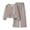 Coffee, variant on mgoYE Girl's 2 Piece Fall Winter Outfits Bow Striped Long Sleeve Top and Wide Leg Pants Cute Clothing Sets(Pink,9-10 Years)