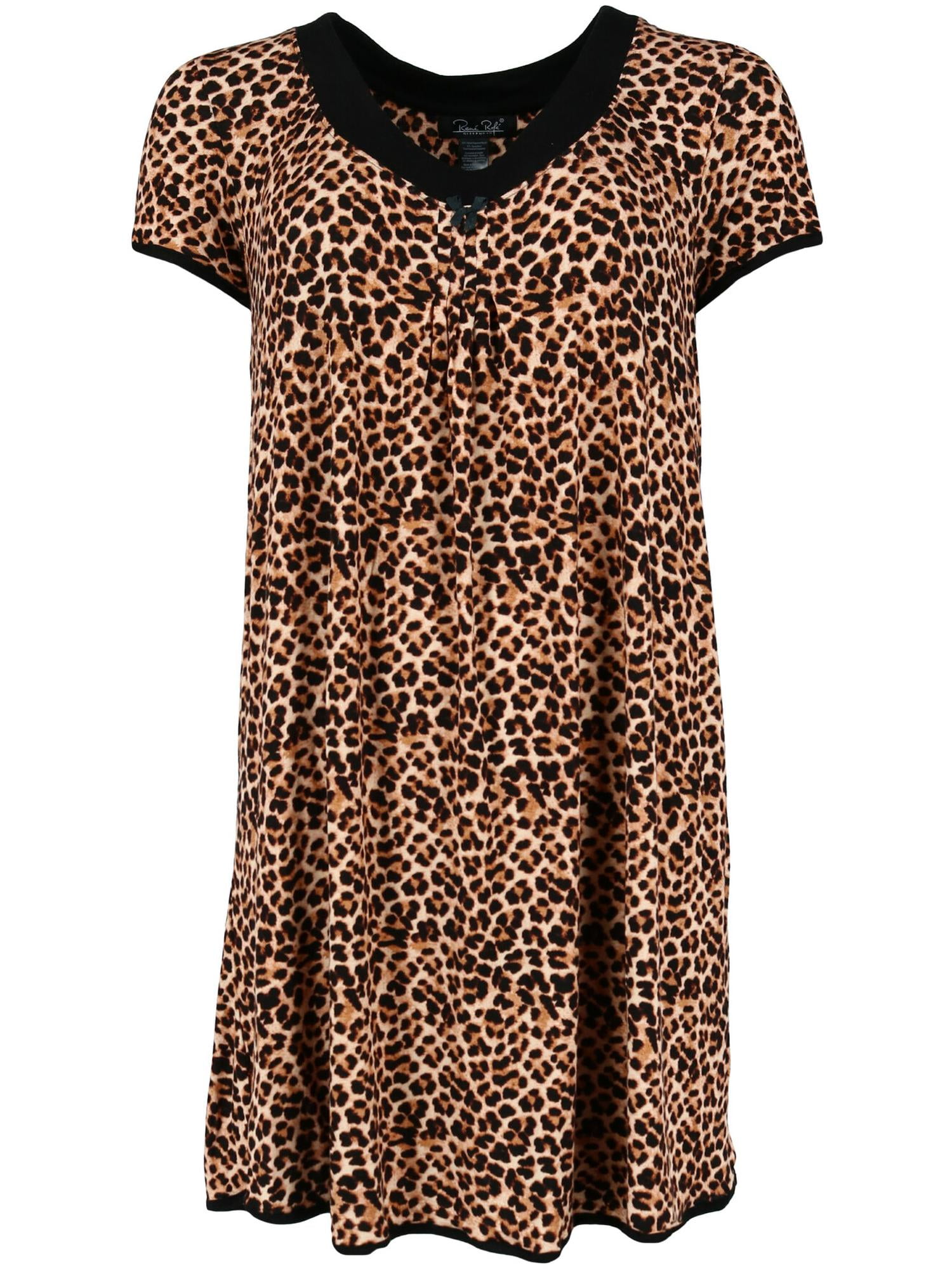 plus size leopard clothing