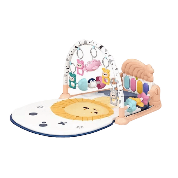 Gimnasio Para Bebe Gimnasio Acolchado Con Piano Blanco Malubero Gimnasio Para Bebe