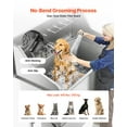 thumbnail image 4 of VEVOR 50 Inch Dog Grooming Bath Tub Stainless Steel w Ramp Faucet Showerhead, 4 of 9