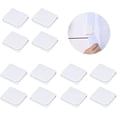 thumbnail image 1 of 12 Pack Shower Curtain Splash Guard Clips, Windproof, Stickers (white), 1 of 4