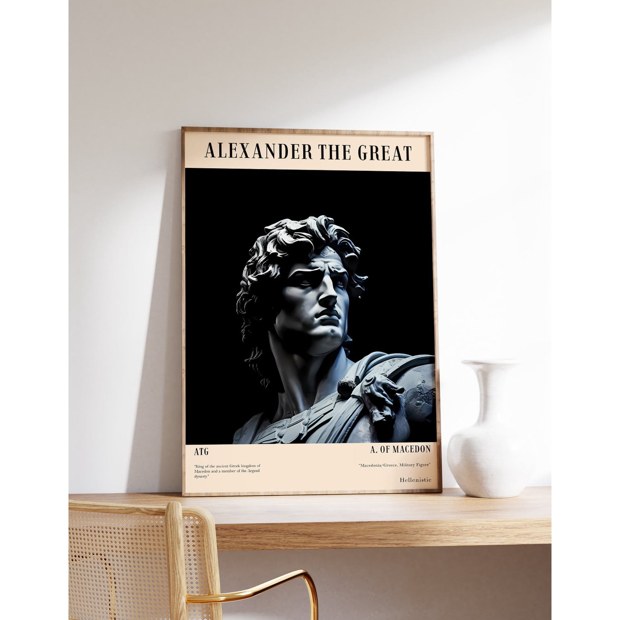 Alexander the Great Vintage Wall Art