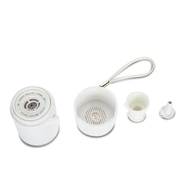 Soidarity Bomba de aire eléctrica ABS, 5V, 4500K, funciona con , luz nocturna, banco de energía, senderismo, neumático de coche, inflador carpas