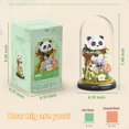 thumbnail image 4 of SKQIT Panda Flower Building Set for Adult Party Favors for Adult Animal Building Blocks Plant Friend Set Bonsai Tree Valentines New Year Easter Birthday Gift, 4 of 12