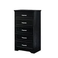 thumbnail image 6 of Dresser for Bedroom 5 Storage Drawers TV Stand Chest of Drawers Pulls Clothes Organizer, 6 of 6