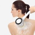 thumbnail image 4 of asddcavvf Rechargeable Brosse Brosse à Récurer Brosse de Douche avec Long Manche Brosse pour la Peau avec 5 Têtes de Brosse pour Nettoyer Porte-Serviettes de Massage Serviettes Jetables pour Salle de Bain Serviettes Décoratives pour Bathroo, 4 of 4