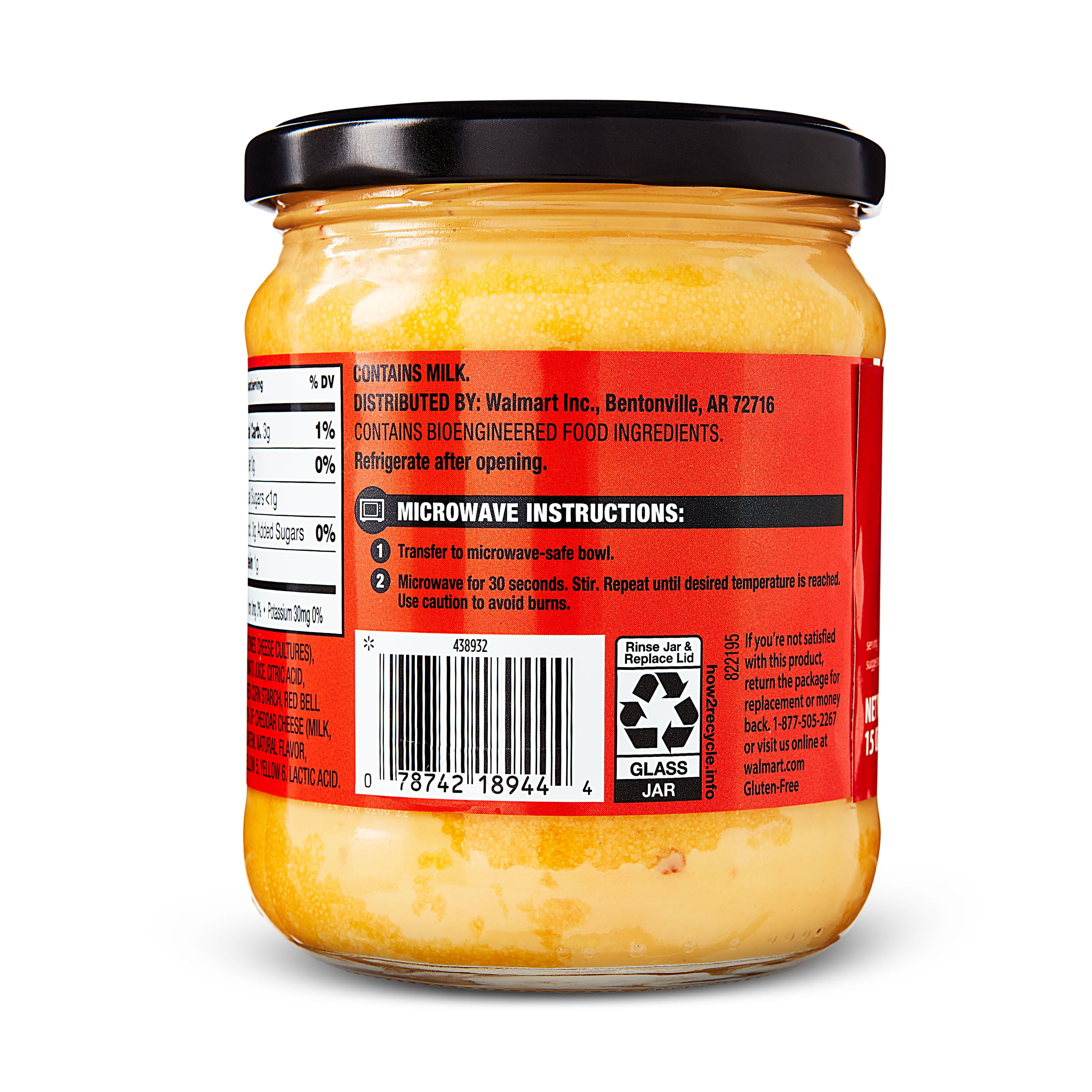 Great Value Salsa Con Queso Cheese Dip, 15 oz