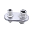 thumbnail image 3 of Accesorio de reemplazo para calentador de aire acondicionado de 2 puertos para automóvil, fácil de instalar, metal pulido, 3 of 9