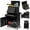 5 Drawer-Black, variant on Aukfa Tool Chest, 2 in 1 Steel Rolling Tool Box & Cabinet On Wheels for Garage, 5-Drawer, Black