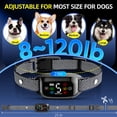 thumbnail image 2 of Dog Bark Collar, Bark Shock Collar with Beep Vibration Shock, Bark Collar for Large Medium Small Dogs, Rechargeable Humane Anti Barking Training Collar with 8 Adjustable Sensitivity, Waterproof, 2 of 8