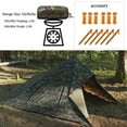 thumbnail image 3 of 13x13ft Hammock Rain Fly Waterproof Camp Tarps Camo Lightweight Tent Awning Camping Shelter, 3 of 7