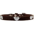 thumbnail image 4 of Dog, Puppy  Pet Designer Croc Collar, "Crystal Heart", 4 of 10