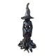 thumbnail image 2 of Estatua de Halloween,Estatua de bruja gótica para decoración de Halloween,Escultura de resina para escritorio,Colección de figuras de brujas de pie espeluznantes y aterradoras,Estantería de, 2 of 9