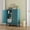 1pc-Blue-32"H, variant on NadooLite White Metal Storage Cabinet with Adjustable Shelves, 2 Doors, Multi-Use Organizers and Storage Garage,Dining,Bath,Laundry,Pantry, 32"H