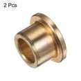 thumbnail image 3 of Flange Bearing Sleeve 13mm x 19mm x 15mm Bronze Self Lubricating Bushings Sleeve Bearing, 2 Pieces, 3 of 5