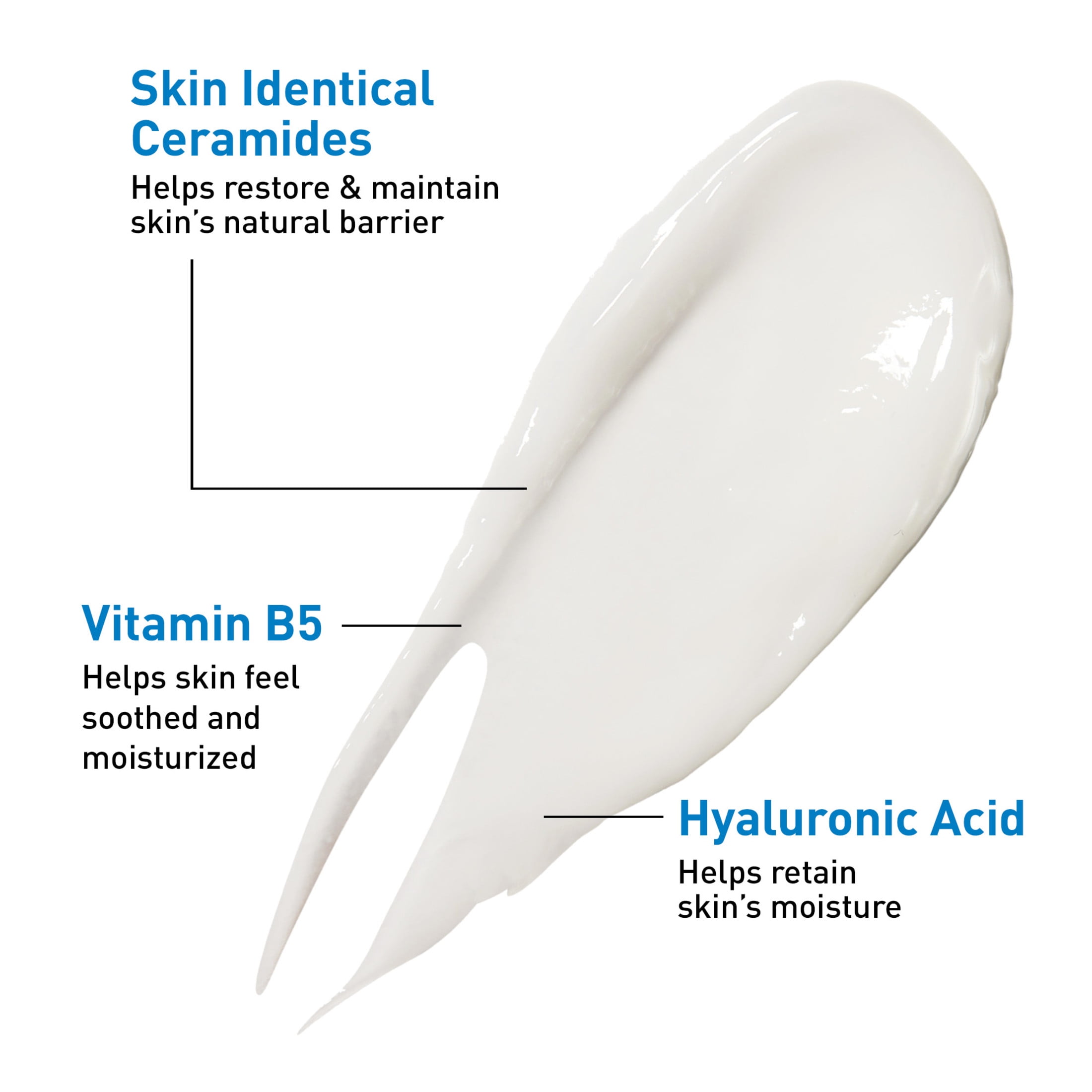 CeraVe Hyaluronic Acid Serum Gel-Cream Formula Normal to Dry Skin 1 fl oz
