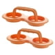 thumbnail image 1 of Burger Patty Maker Non-Stick Hamburger Kit Orange, 1 of 5
