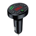 thumbnail image 2 of Adaptador USB dual para automóvil Kit Bluetooth inalámbrico QC3.1 Cargador USB rápido Transmisor FM Bluetooth manos libres, 2 of 9