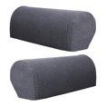 thumbnail image 4 of Sofá 2 Piezas Funda Reposas Sofá Funda Gris Piezas Pasadores De Torsión Sunnimix Cubiertas del reposabrazos del sofá, 4 of 8