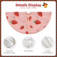 thumbnail image 3 of Sikiie Strawberry Nativity Christmas Tree Skirt, Jesus Christian Winter Holiday Tree Mat Decoration(30-48IN)48", 3 of 6