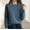 Dark Gray, variant on Women's Autumn Winter Knit Sweater, Soft Round Neck Long Sleeve Top, Loose Fit Casual Pullover, Comfortable Stretchable Basic Layering Piece for Everyday Casual Wear Beige L