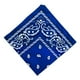 thumbnail image 3 of Bandana Paisley Hugo Bufanda de Algodón Azul Real, 3 of 6