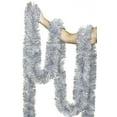 thumbnail image 3 of 2 Packs Silver Super Duper Thick Tinsel Garland 50 Ft Total (Two Strands Each 25 ft Long) (Silver, 50 Ft. (Two 25 ft Tinsels)), 3 of 6