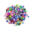 thumbnail image 5 of Ruanlalo 100Pcs Mixed Color Ball Belly Button Navel Rings Barbell Body Piercing Jewelry Mixed Color, 5 of 6