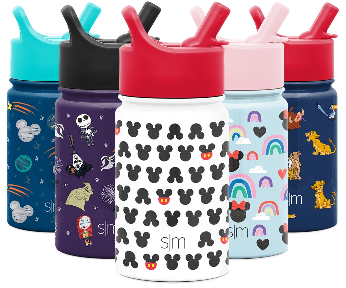Simple Modern 10oz Disney Summit Kids Water Bottle Thermos with Straw Lid Dishwasher Safe
