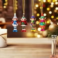 thumbnail image 7 of Shoreew Christmas Elf Ornaments Wooden Elf Boys Girls Christmas Tree Hanging Ornaments for Home Tree Indoor Outdoor Holiday Decor, 7 of 7