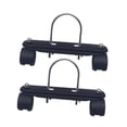 thumbnail image 4 of GROWTH TANK 2 Pcs Roues Pivotantes Chauffantes Roues Rotatives à 360 Degrés Support de Poulie Mobile Robuste Noir, 4 of 7
