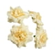 thumbnail image 1 of Flores artificiales Naiovety 50 piezas textura champán 4.5 cm, 1 of 6
