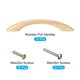 thumbnail image 3 of Madera Tiradores Manijas, 10uds 116mm/4,57 Agujero Distancia Madera Tiradores para Cocina Muebles Cajón Armario Alacena, 3 of 6