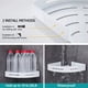 thumbnail image 3 of Estante de esquina adhesivo para ducha de baño Rawiri Gricol, sin perforaciones, organizador de pared para cocina y baño, 3 of 6
