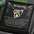 thumbnail image 5 of To My Fiancee Every Dream Forever Necklace w Message Card, 5 of 20